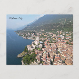 Malcesine Lake Garda Italy Feiertagspostkarte