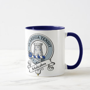 Malcolm-Clan-Abzeichen (MacCullum) Tasse