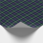 Malcolm Clan Tartan Geschenkpapier (Ecke)