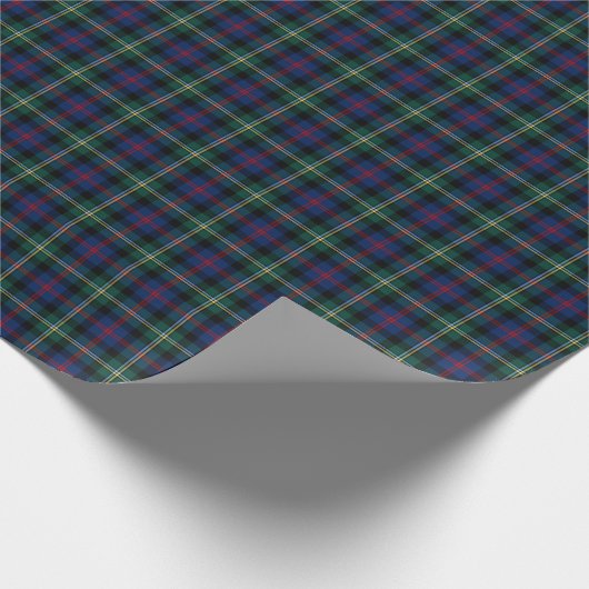 Malcolm Clan Tartan Geschenkpapier (Ecke)