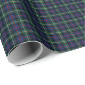 Malcolm Clan Tartan - Kleine Musterwiederholung Geschenkpapier (Rolleneckpunkt)