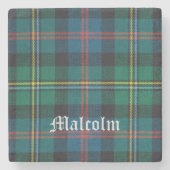 Malcolm, Malcolm Scottish Tartan, Malcolm Steinuntersetzer (Vorderseite)