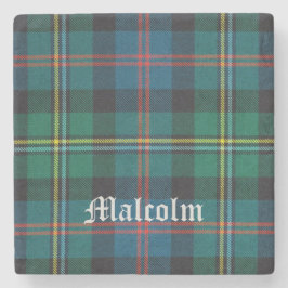Malcolm, Malcolm Scottish Tartan, Malcolm Steinuntersetzer