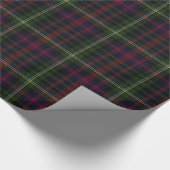 Malcolm schottischer Tartan-kariertes Geschenkpapier (Ecke)