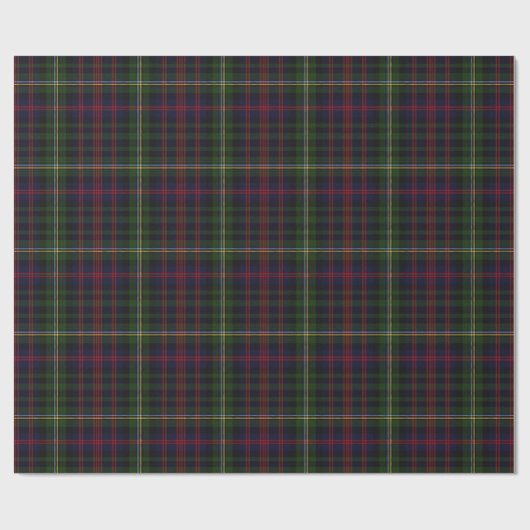 Malcolm schottischer Tartan-kariertes Geschenkpapier (Flach)