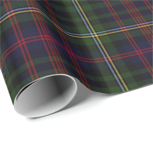 Malcolm schottischer Tartan-kariertes Geschenkpapier (Rolleneckpunkt)