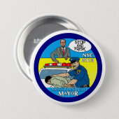 Malcolm-Smith für NYC Bürgermeister 2013 Button (Vorne & Hinten)