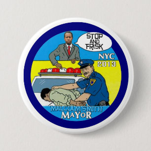 Malcolm-Smith für NYC Bürgermeister 2013 Button