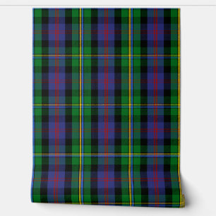 Malcolm Tartan Kariert Scottish Clan Tapete