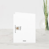 Malcom Note Card mit leerem Interieur für Nachrich Karte (Rückseite)