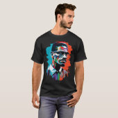 Malcom X T-Shirt (Vorne ganz)