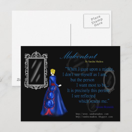 Malcontent von Sandra Madera Postcards Postkarte (Vorne/Hinten)