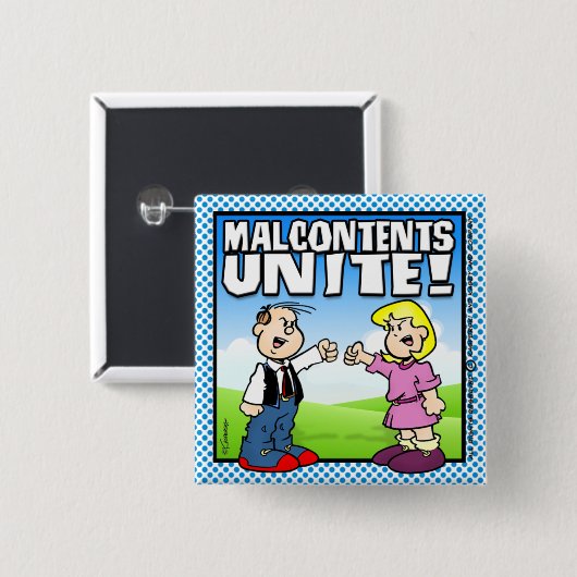 Malcontents Unit Button (Vorne & Hinten)
