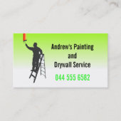 Maldienst 🎨 Maler Visitenkarte (Vorderseite)