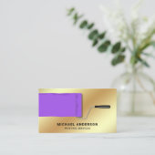 Maldienst Pinselwalze Beruflicher Maler Visitenkarte (Stehend Vorderseite)