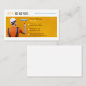 Maldienste | Maler am Arbeitsplatz Visitenkarte (Vorne/Hinten)