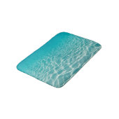 Maldive Beach Reflektionen Schöne Aussicht. Badematte (Schrägansicht)