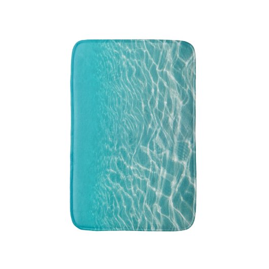 Maldive Beach Reflektionen Schöne Aussicht. Badematte (Vorderseite Vertikal)