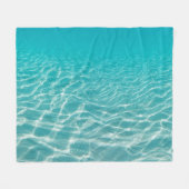 Maldive Beach Reflektionen Schöne Aussicht. Fleecedecke (Vorderseite (Horizontal))