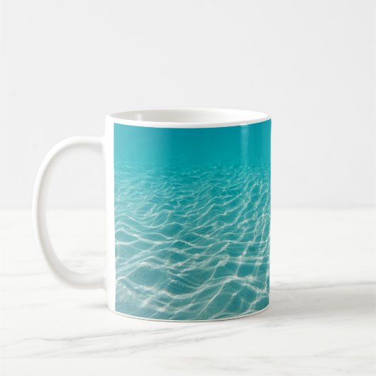 Maldive Beach Reflektionen Schöne Aussicht. Kaffeetasse (Links)