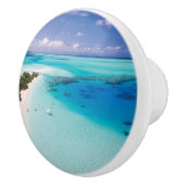 Maldives Beach Keramikknauf (Rechts)