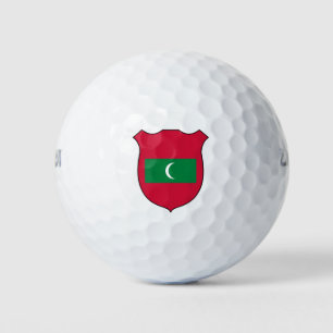 Maldives-Flagge Grand Patriotic Golfball