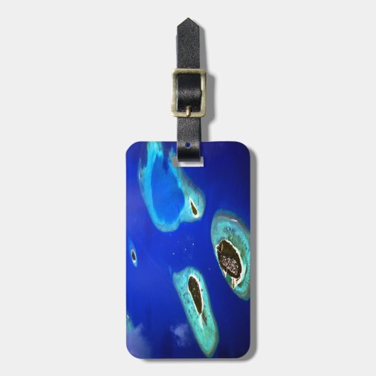 Maldives Gepäckanhänger (Vorderseite vertikal)