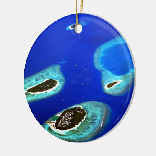 Maldives Keramik Ornament (Links)