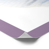 Maldives Luxus Sketch Wasserfarbe | Poster (Ecke)