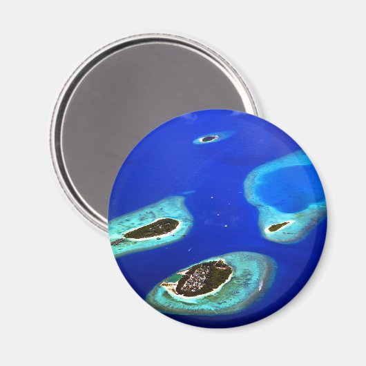Maldives Magnet (Vorderseite/Rückseite)