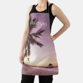 Maldives Ocean Indian Beach Sunset Island Souvenir Schürze (InSitu)