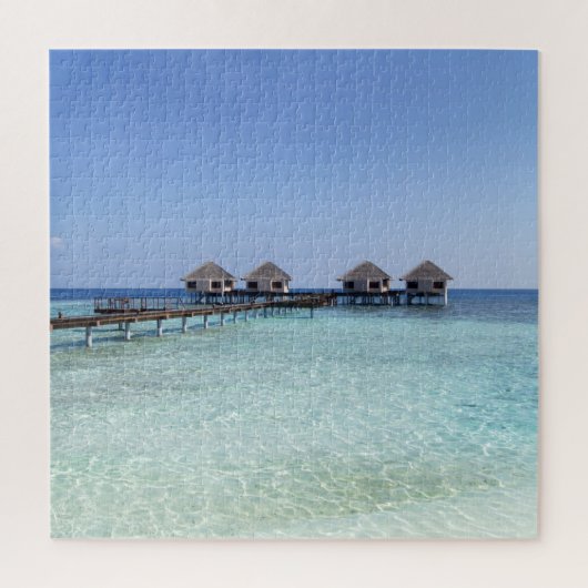 Maldives Paradise Island Jigsaw Puzzle (Vertikal)