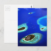 Maldives Postkarte (Vorne/Hinten)