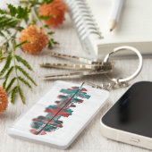 Maldives Skyline Schlüsselanhänger (Vorderseite rechts)