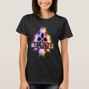 Maldives Souvenir Tshirt Malediven Ausländische Ku