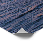 Maldives Sunrise Poster (Ecke)