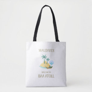 Maldives Willkommen im Baa-Atoll Luxus-Resort Tasche