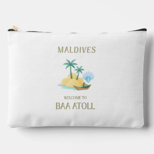 Maldives Willkommen im Baa Atoll Luxus-Resort Zubehörtasche
