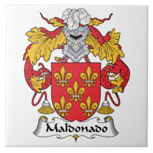 Maldonado Familienwappen Fliese