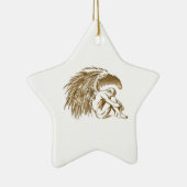 MALE ANGEL KERAMIKORNAMENT (Rechts)