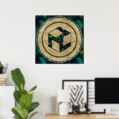 Male Antahkarana - Yang Antahkarana Poster (Heimbüro)