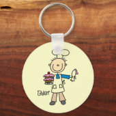Male Baker Schlüsselanhänger (Vorderseite)