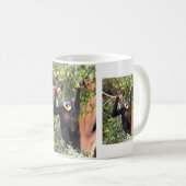 Male Buff baked gibbon Kaffeetasse (VorderseiteRechts)