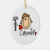 Male Carpenter Keramikornament (Rechts)