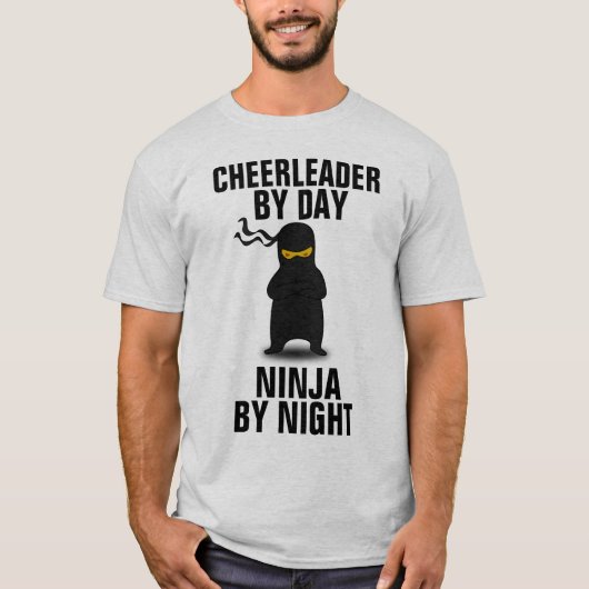MALE CHEERLEADER T - SHIRT (Vorderseite)