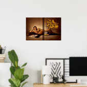 Male Copywriter Poster (Heimbüro)