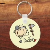 Male Doctor Keychain Schlüsselanhänger (Vorderseite)