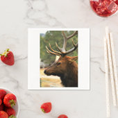 Male Elk Serviette (Beispiel)