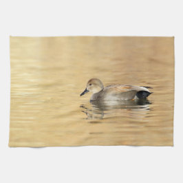 Male Gadwall Duck Handtuch