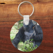 Male Gorilla Schlüsselanhänger (Vorderseite)